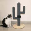 Griffoir design pour chat en bois - CACTUS