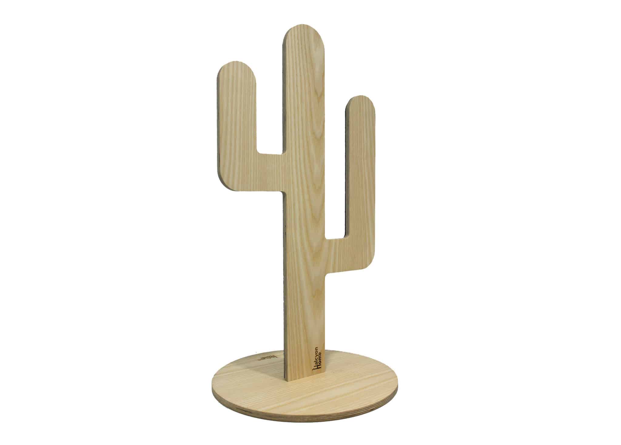 Griffoir design pour chat en bois - CACTUS Griffoir design pour chat en bois - CACTUS