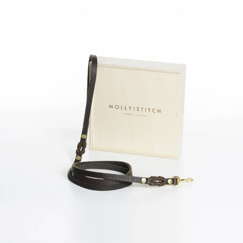 Laisse en cuir de luxe pour chien - BUTTER CLASSIC Laisse en cuir de luxe pour chien - BUTTER CLASSIC
