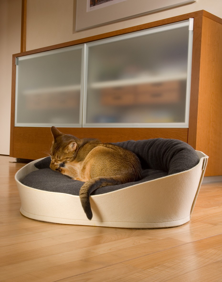 Panier pour chat en feutre Arena