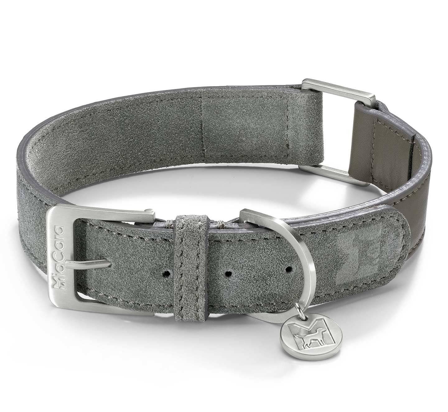 Collier en cuir et en daim de luxe - COMO