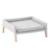 couchage lulu chat gris clair