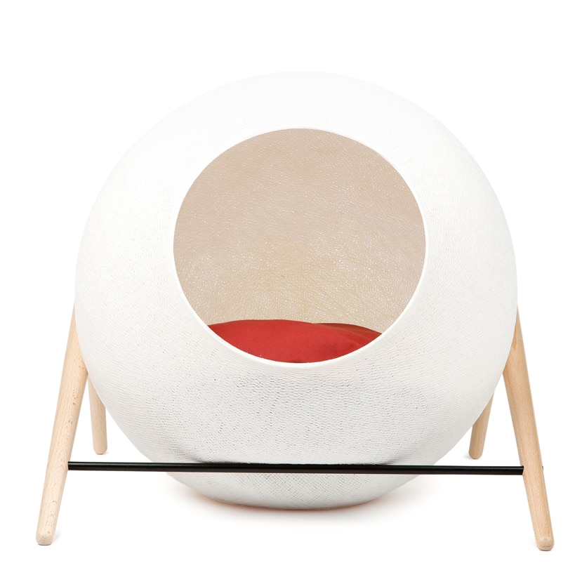 niche pour chat rond meyou ball
