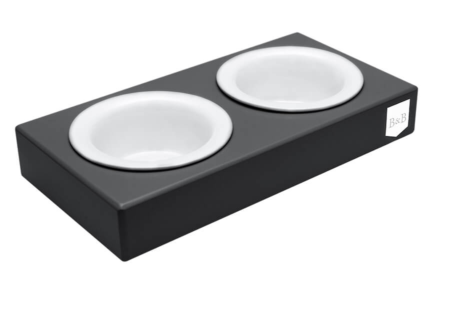 Gamelle double design en céramique pour chien - DUO CERAMIC Gamelle double design en céramique pour chien - DUO CERAMIC