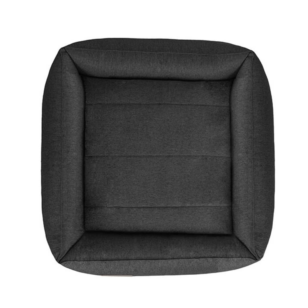 LIT DESIGN POUR CHIEN CARRE NOIR LIT DESIGN POUR CHIEN CARRE NOIR