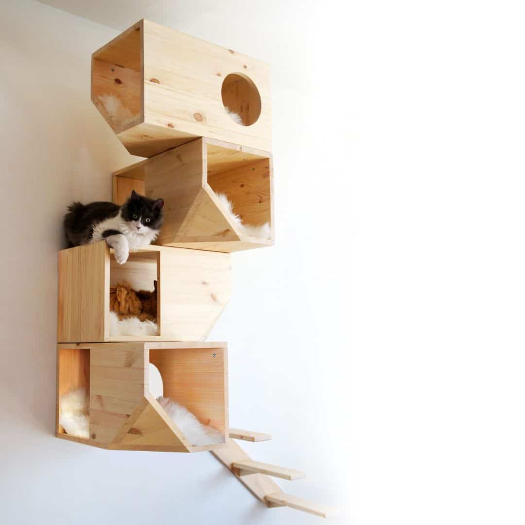 Maison pour chat 4 étages - CATISSA Maison pour chat 4 étages - CATISSA