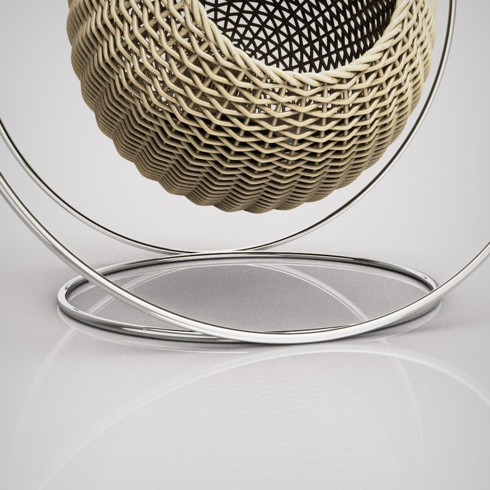 lit pour chat de luxe en osier - solar