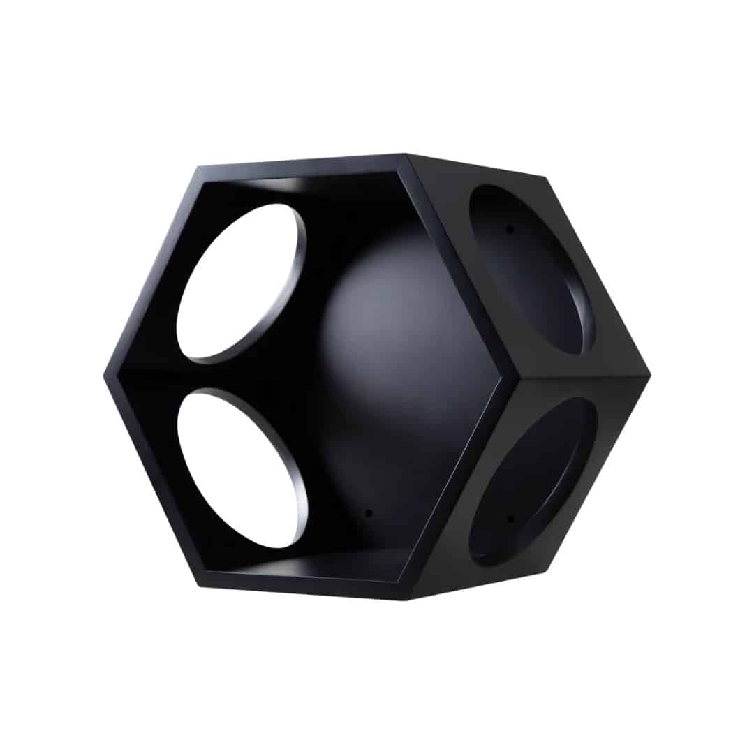 Arbre à chat mural design busycat - noir Arbre à chat mural design busycat - noir