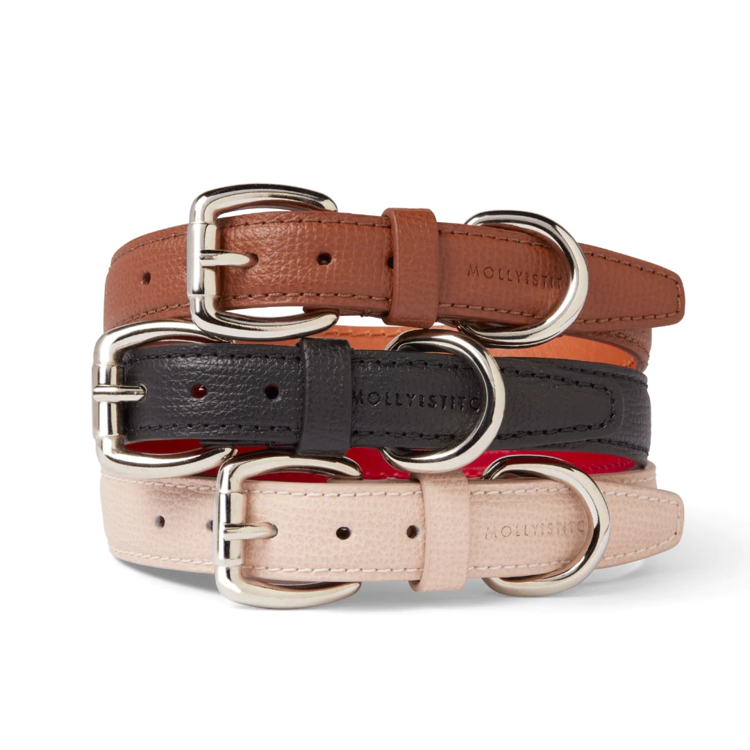 collier tuscan cuir design chien collier tuscan cuir design chien