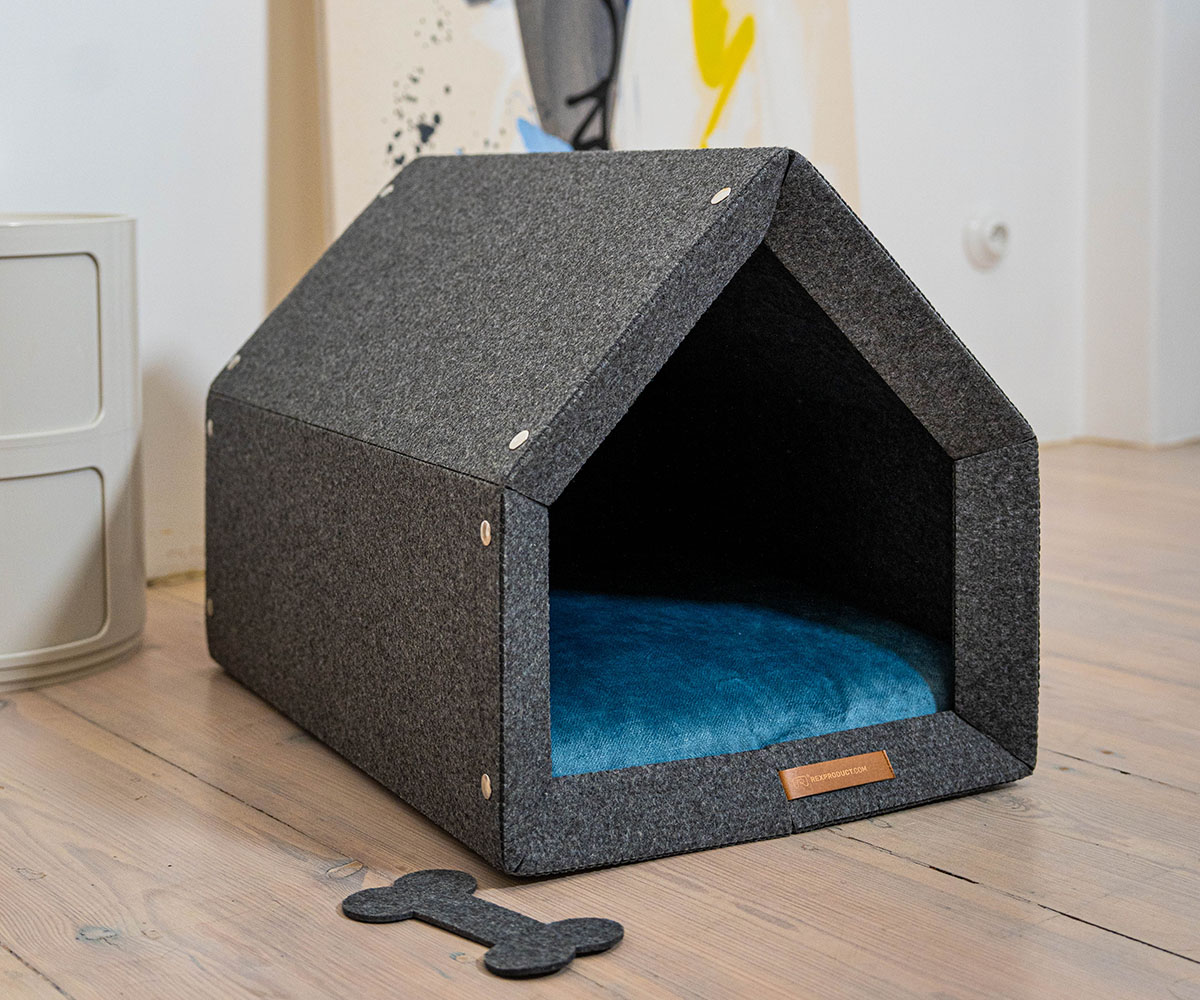 niche d'interieur design ecologique pethome rexproduct chien et chat