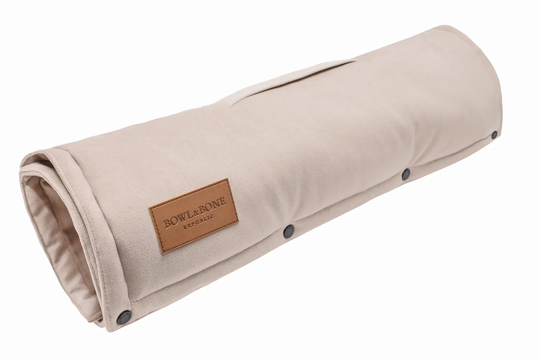 Matelas de voyage design pour chien - CLASSIC bowl and bone Matelas de voyage design pour chien - CLASSIC bowl and bone
