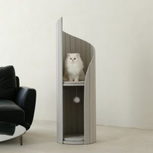 Time Travel Cat Tower – Arbre à chat design