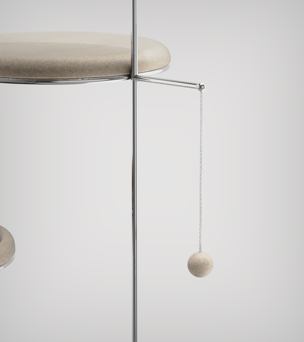 Arbre à chat de luxe en liège - CONSTELLATION