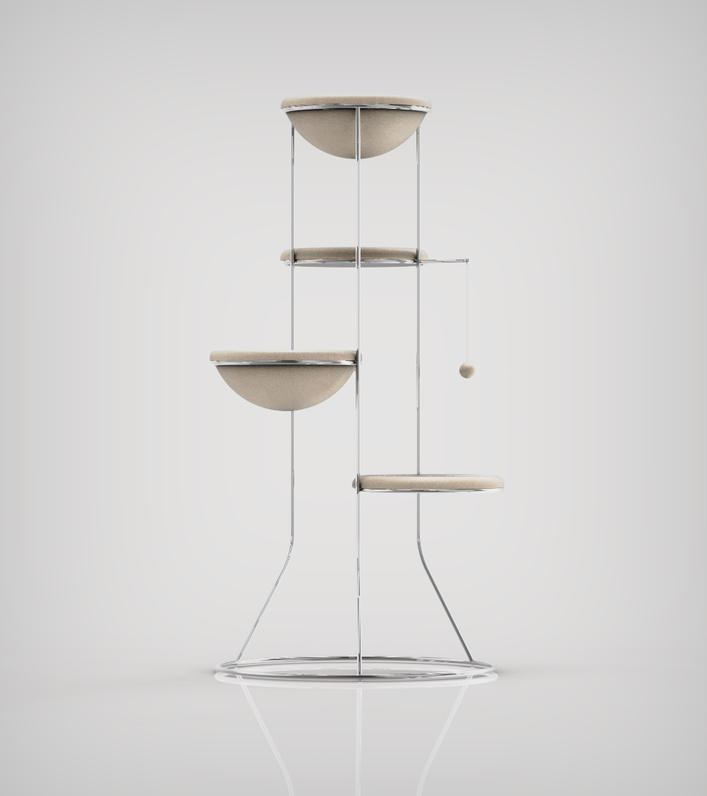 Arbre à chat de luxe en liège - CONSTELLATION