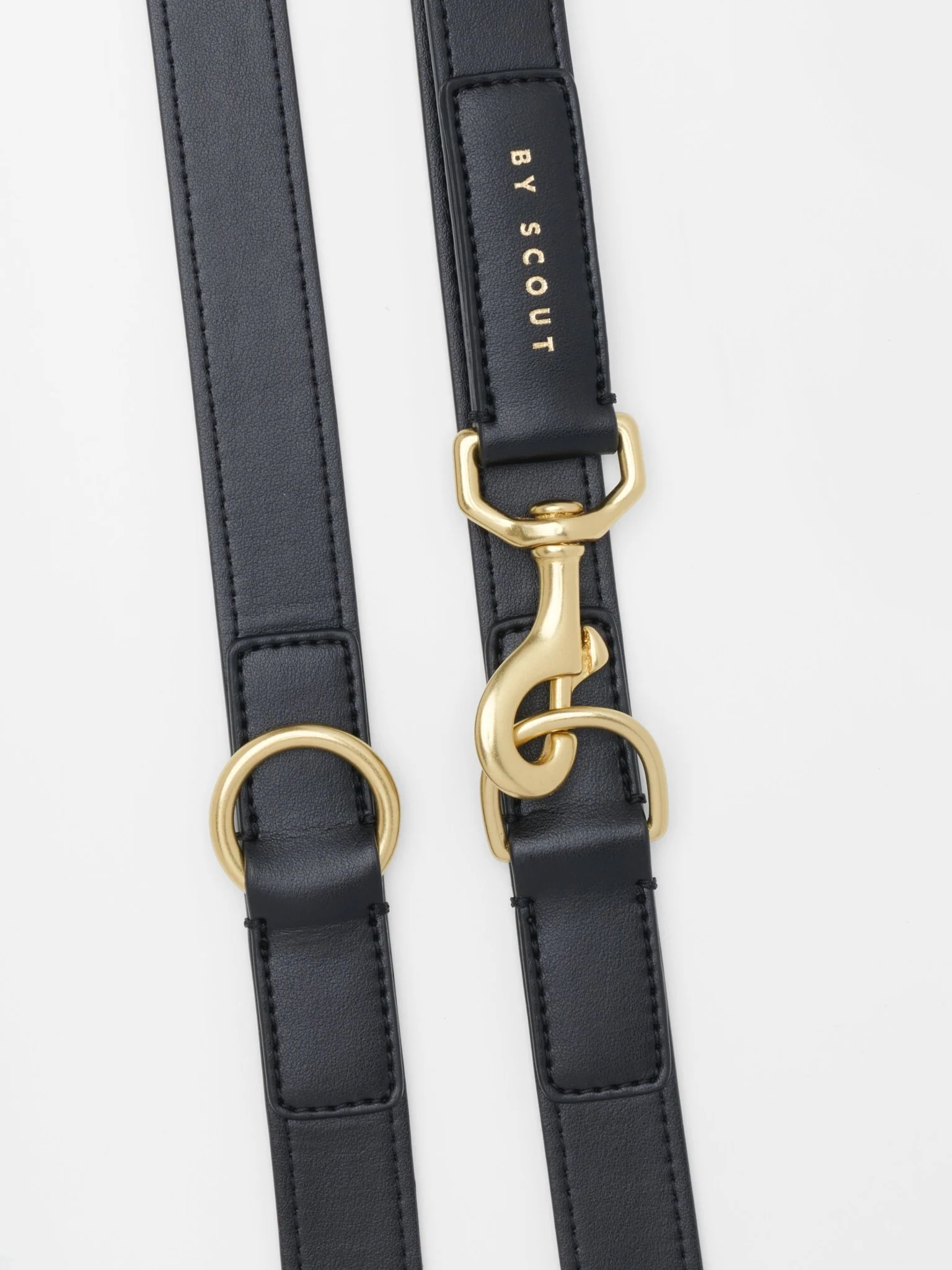 Laisse ajustable by scout mela capista chien design cuir vegan Laisse ajustable by scout mela capista chien design cuir vegan