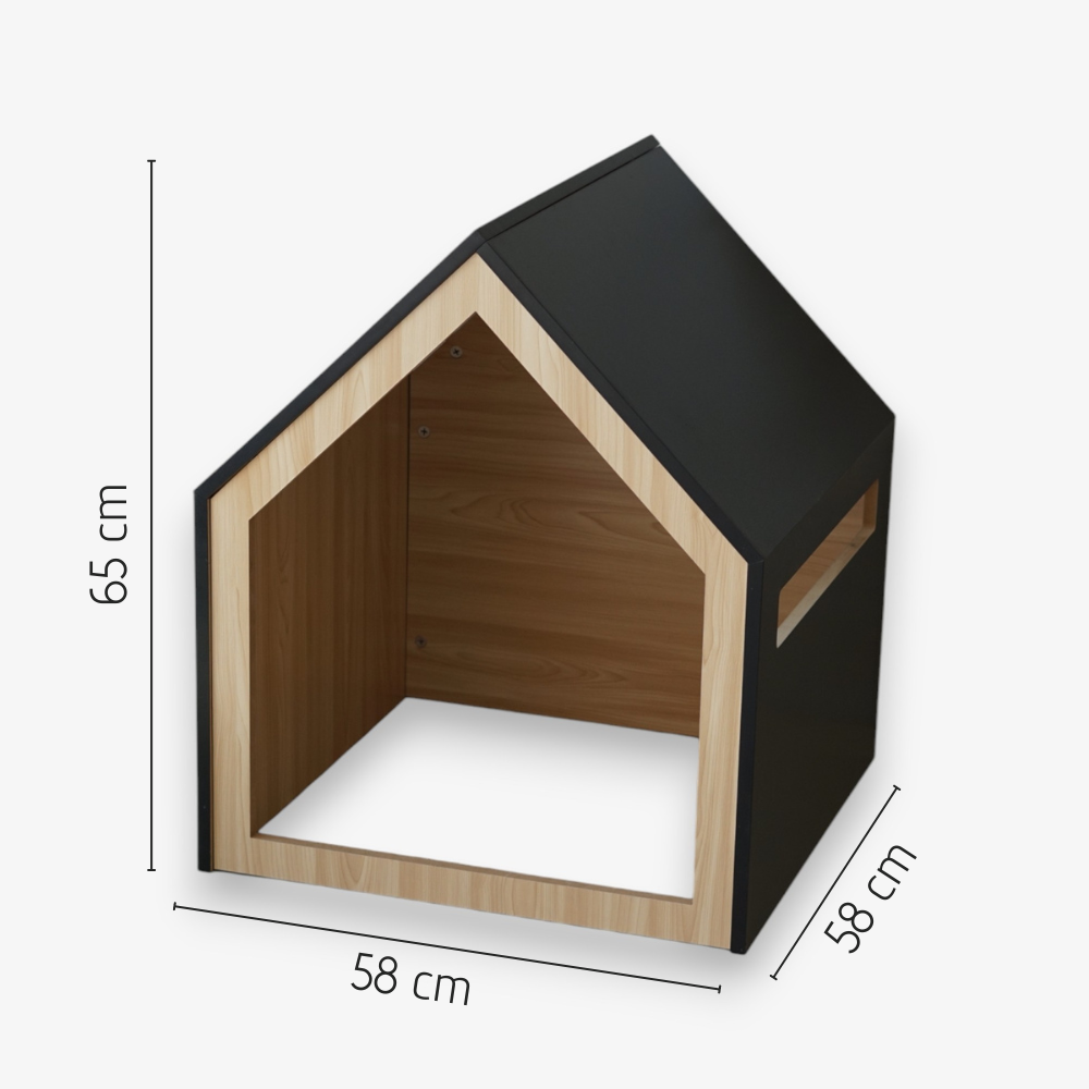 niche pour chat en bois design (12) Niche en bois pour chat - PET