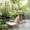 Hamac design en toile pour chat