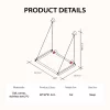 Hamac design en toile pour chat