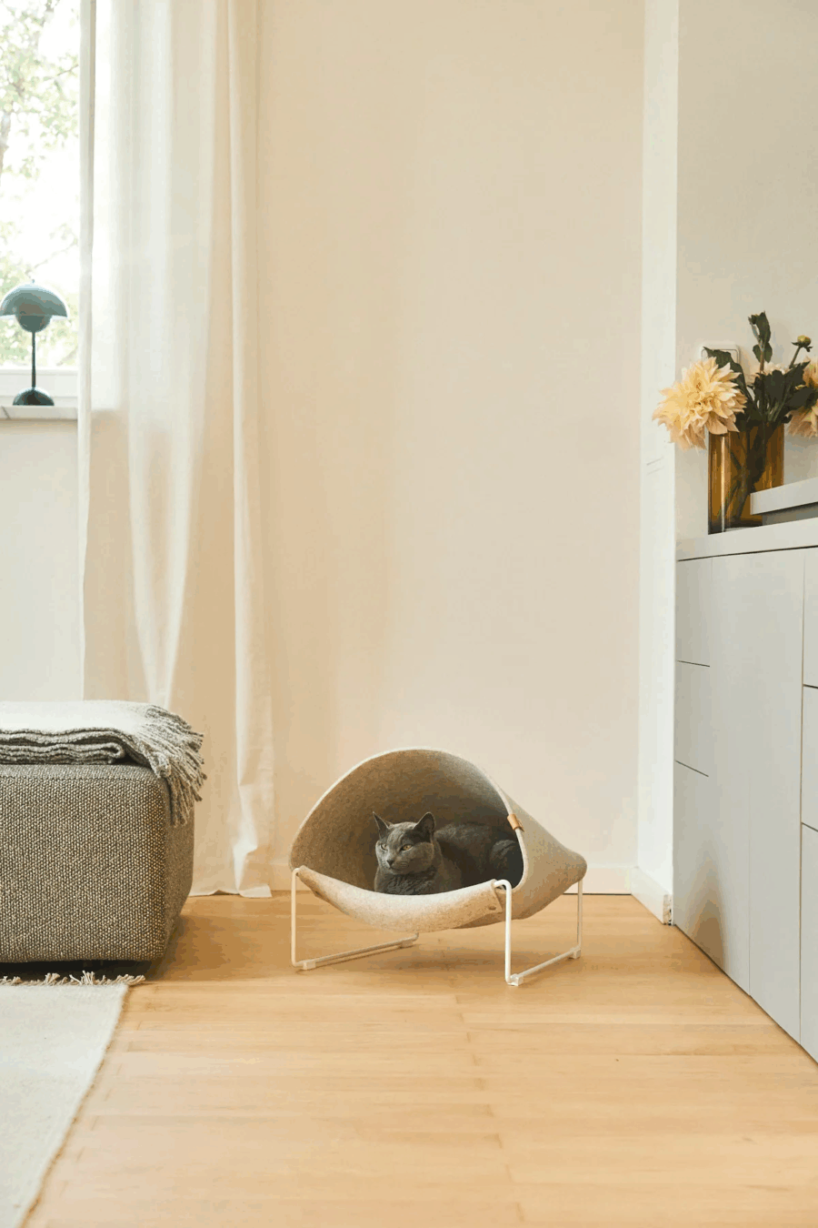 niche couchage miacara pour chat loggia