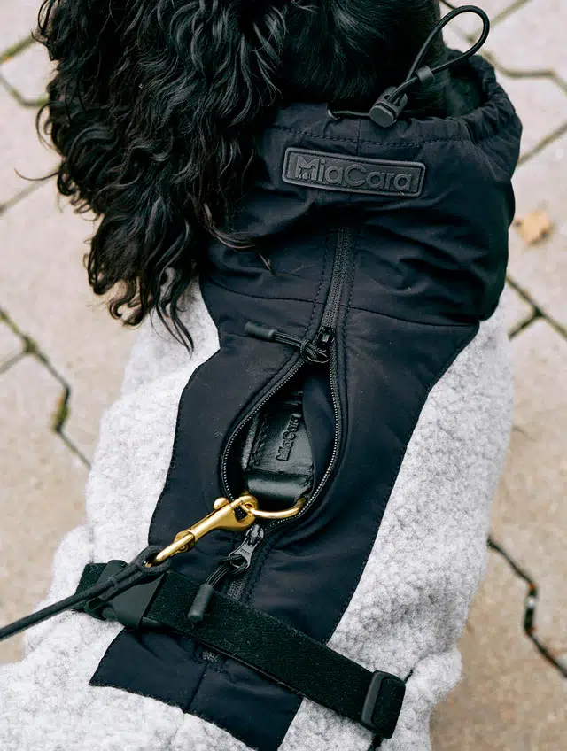 Manteau bouclé pour chien - EMILIA